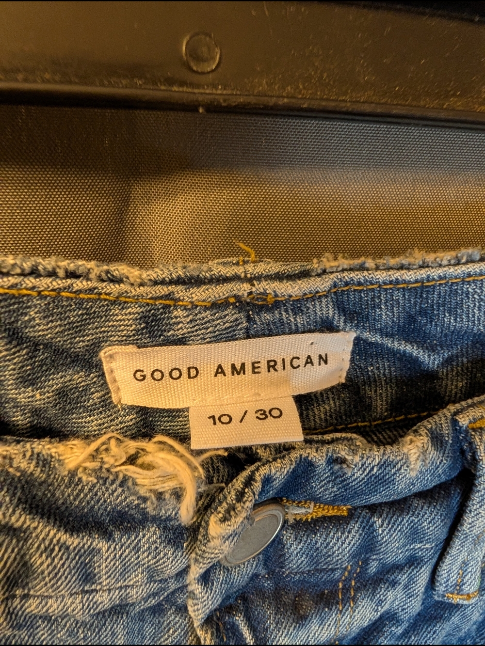 Good American Good '90s Icon Straight Leg Jeans Size 10 / 30 - Picture 3 of 8